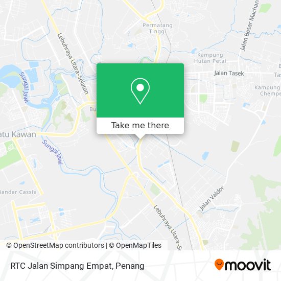 Peta RTC Jalan Simpang Empat