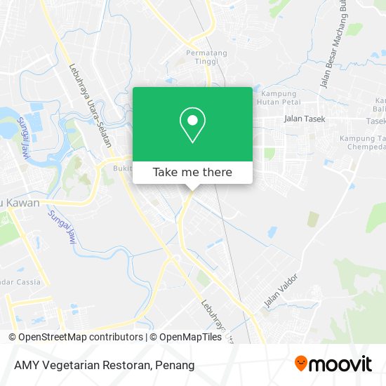 AMY Vegetarian Restoran map