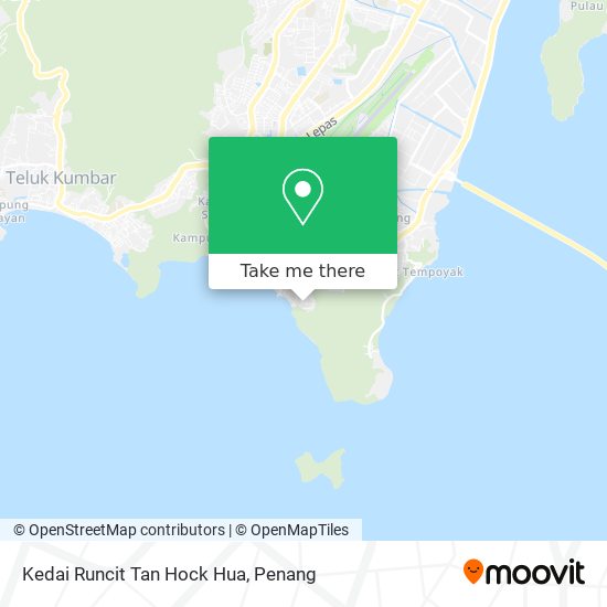 Peta Kedai Runcit Tan Hock Hua
