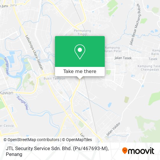 Peta JTL Security Service Sdn. Bhd. (Ps / 467693-M)