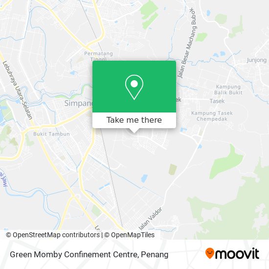Green Momby Confinement Centre map