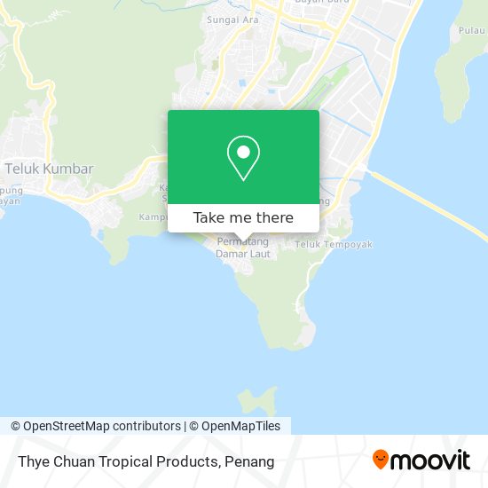 Thye Chuan Tropical Products map