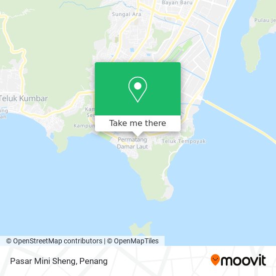 Peta Pasar Mini Sheng