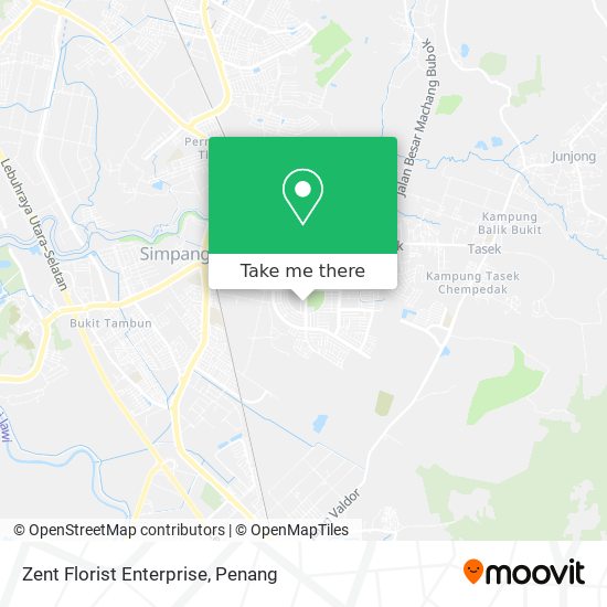 Zent Florist Enterprise map
