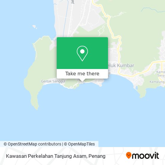 Peta Kawasan Perkelahan Tanjung Asam