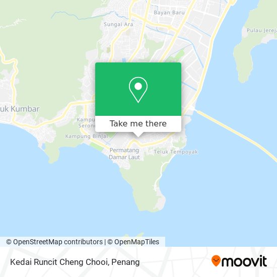 Peta Kedai Runcit Cheng Chooi