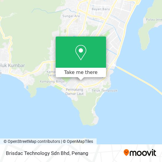 Brisdac Technology Sdn Bhd map