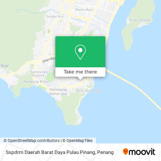 Sspdrm Daerah Barat Daya Pulau Pinang map