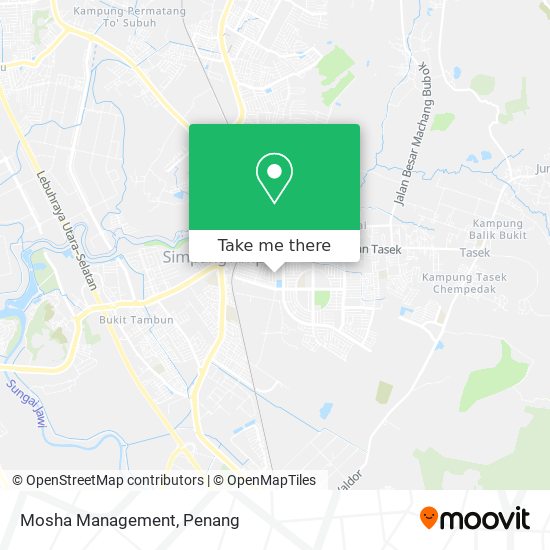 Mosha Management map