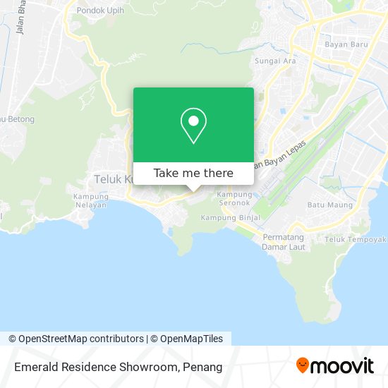 Emerald Residence Showroom map