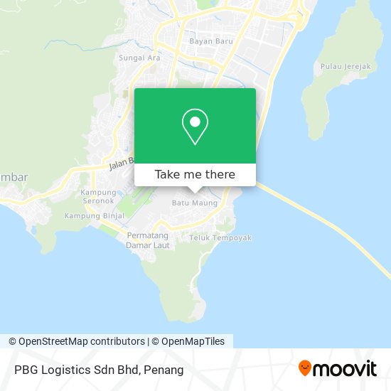 PBG Logistics Sdn Bhd map