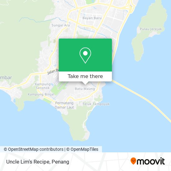 Uncle Lim's Recipe map