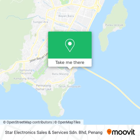 Star Electronics Sales & Services Sdn. Bhd map