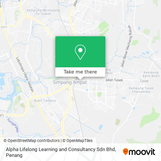 Alpha Lifelong Learning and Consultancy Sdn Bhd map