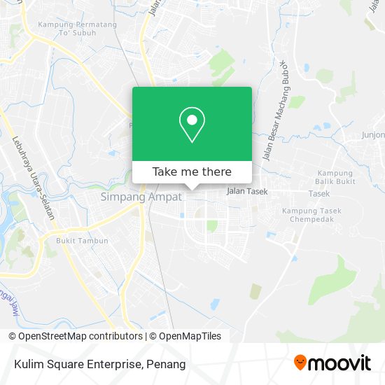 Kulim Square Enterprise map