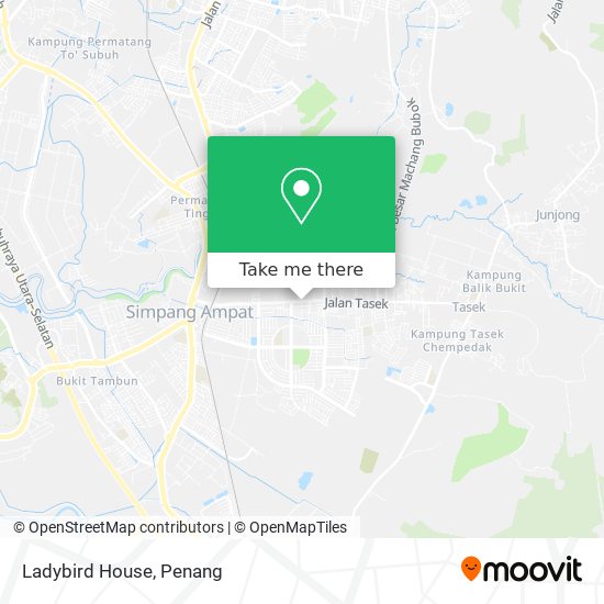 Ladybird House map