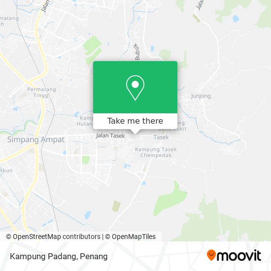 Peta Kampung Padang