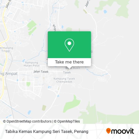 Peta Tabika Kemas Kampung Seri Tasek