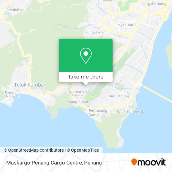 Maskargo Penang Cargo Centre map