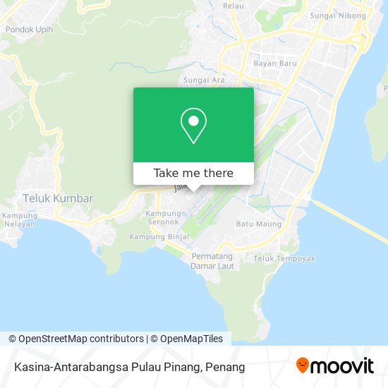 Kasina-Antarabangsa Pulau Pinang map