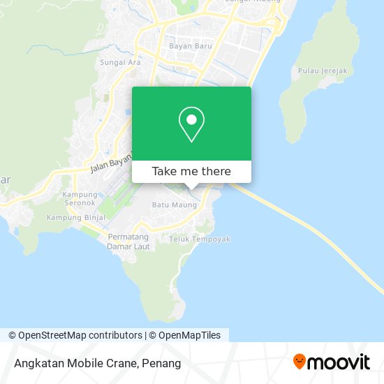 Angkatan Mobile Crane map