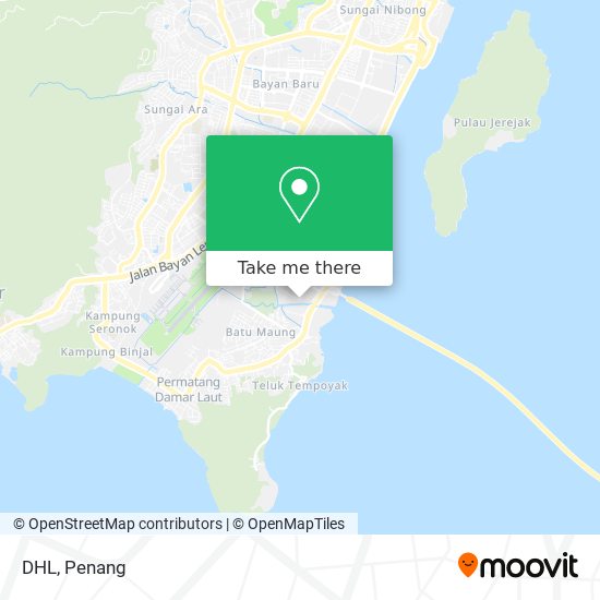 DHL map