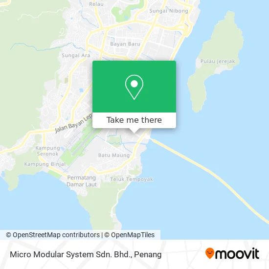 Micro Modular System Sdn. Bhd. map