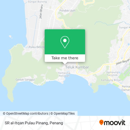 Peta SR al-Itqan Pulau Pinang
