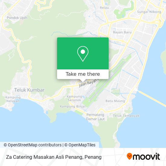 Za Catering Masakan Asli Penang map