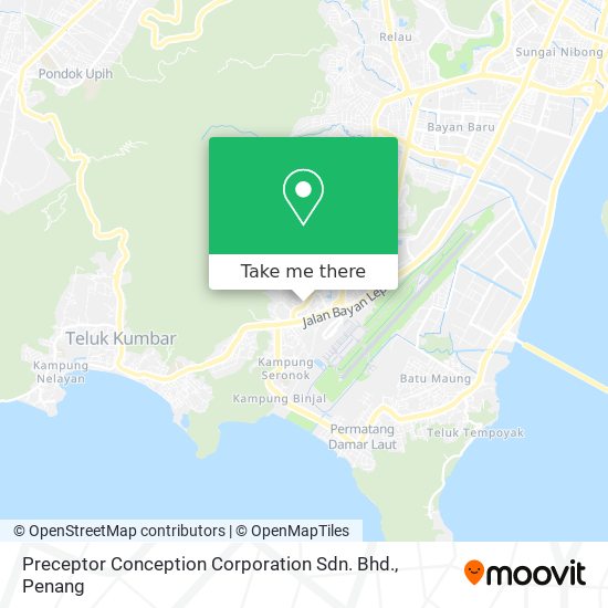 Preceptor Conception Corporation Sdn. Bhd. map