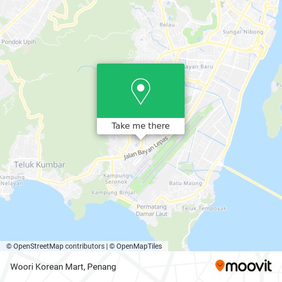 Woori Korean Mart map