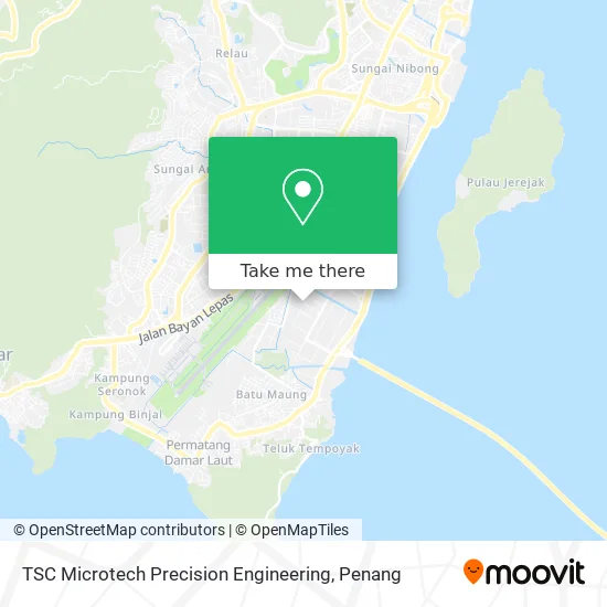 TSC Microtech Precision Engineering map