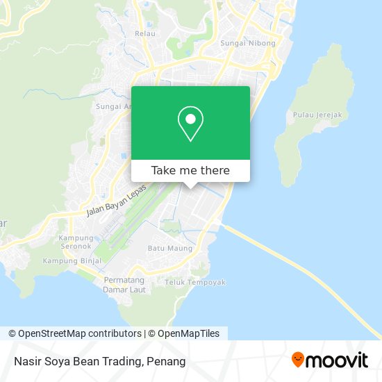 Nasir Soya Bean Trading map