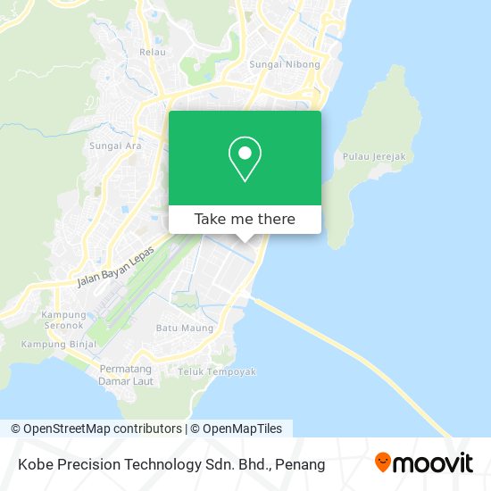 Kobe Precision Technology Sdn. Bhd. map
