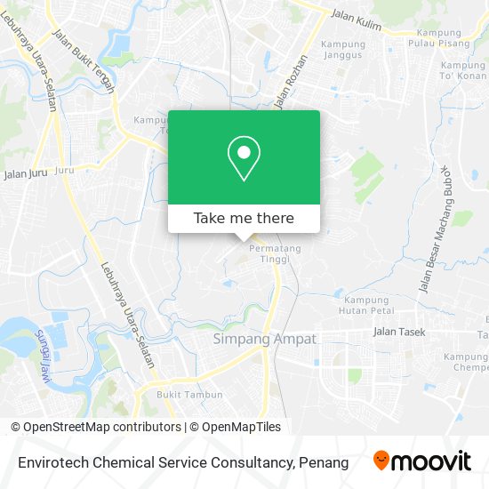 Envirotech Chemical Service Consultancy map