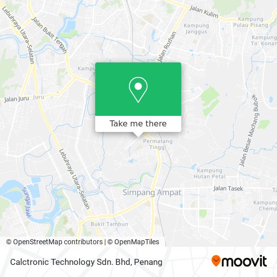 Calctronic Technology Sdn. Bhd map