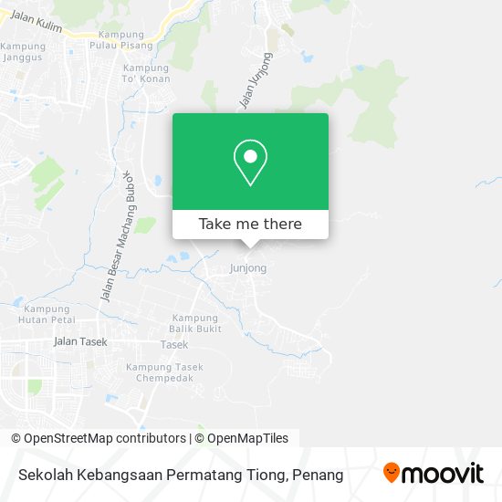 Sekolah Kebangsaan Permatang Tiong map