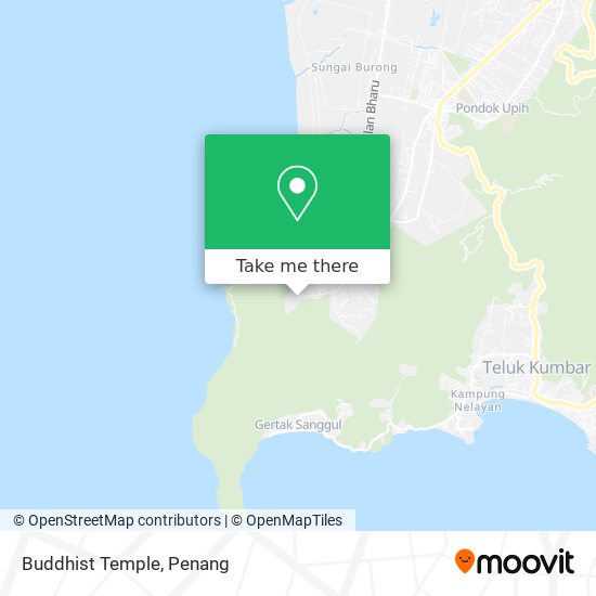 Buddhist Temple map