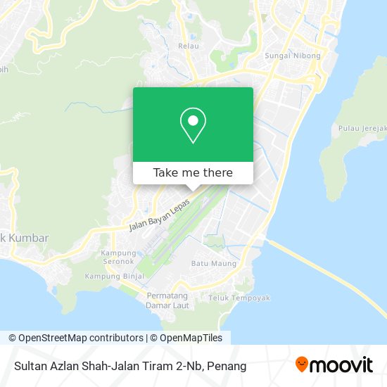 Sultan Azlan Shah-Jalan Tiram 2-Nb map