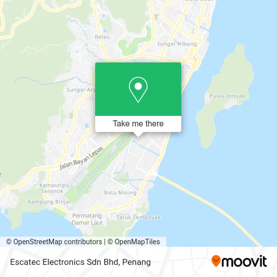 Escatec Electronics Sdn Bhd map
