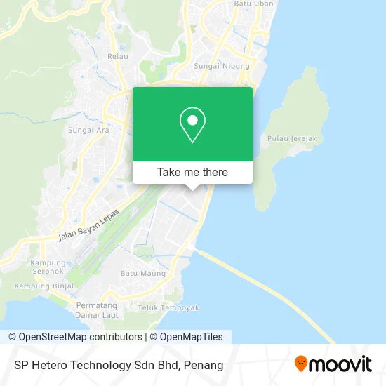 SP Hetero Technology Sdn Bhd map