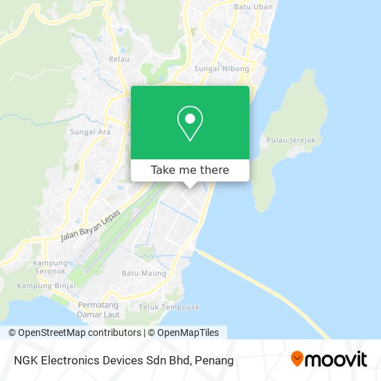 NGK Electronics Devices Sdn Bhd map