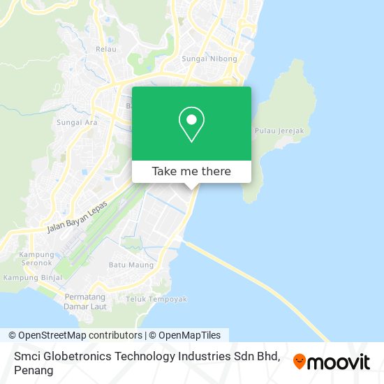 Peta Smci Globetronics Technology Industries Sdn Bhd
