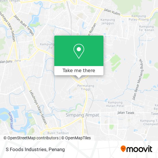 S Foods Industries map