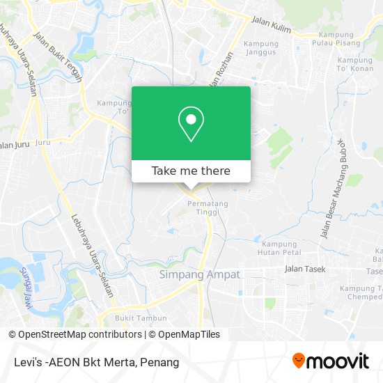 Levi's -AEON Bkt Merta map