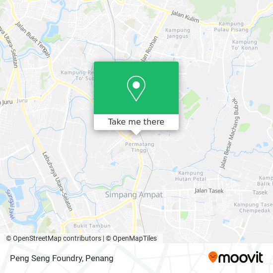 Peng Seng Foundry map