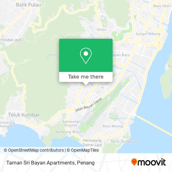 Taman Sri Bayan Apartments map