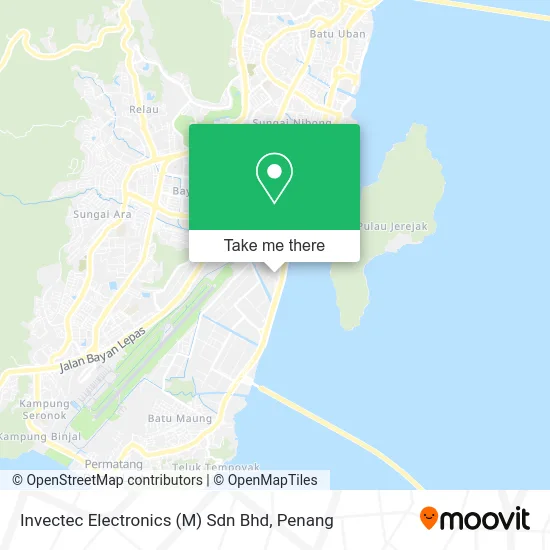 Invectec Electronics (M) Sdn Bhd map