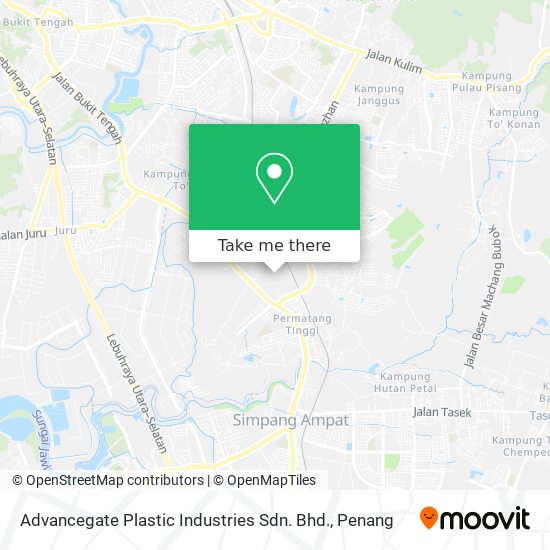 Advancegate Plastic Industries Sdn. Bhd. map
