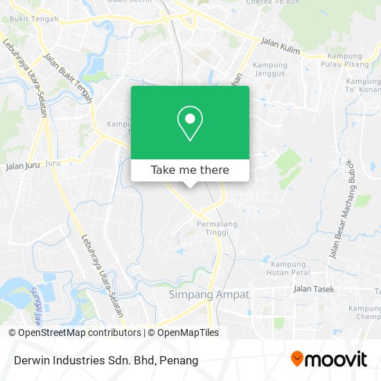 Derwin Industries Sdn. Bhd map